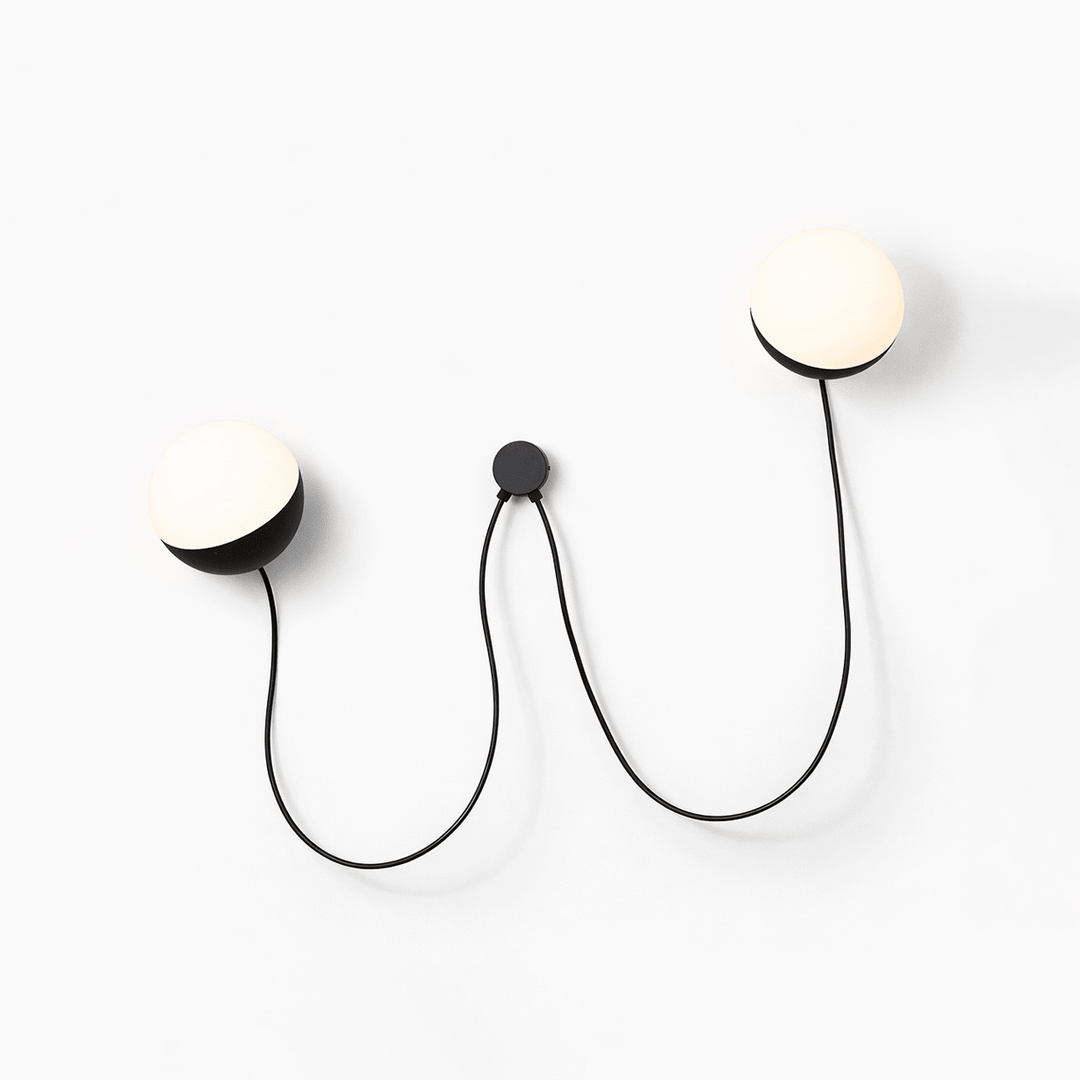 Orbit Dual Globe Wall Lamp