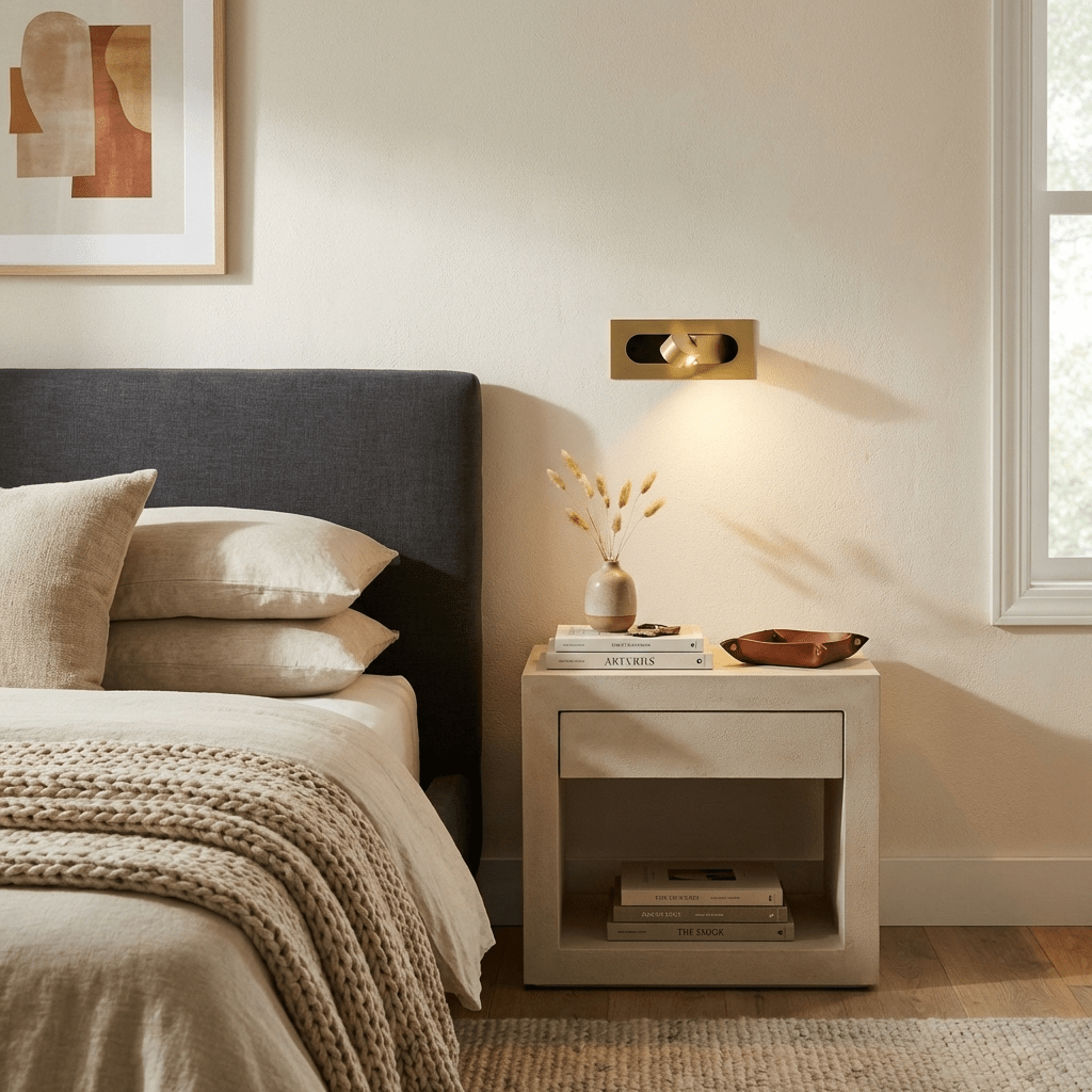 Modern LED Bedside Reading Light