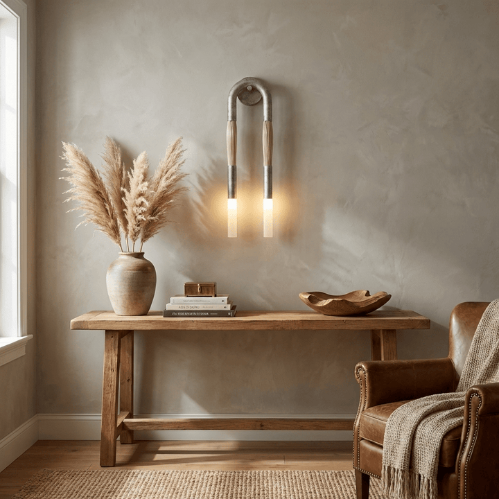 Horsehair Wall Lamp