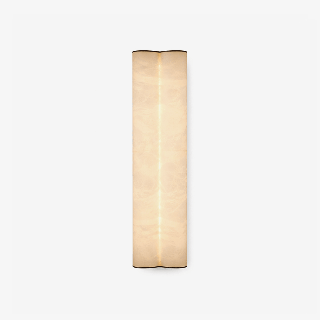 Elaris Alabaster Column Wall Light