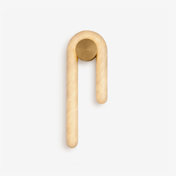 Arlo Loop Alabaster Wall Light