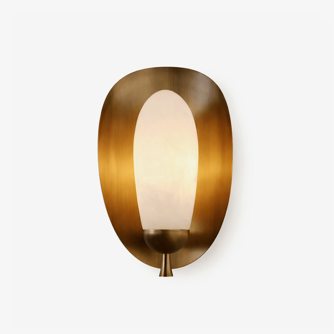 Solenne Alabaster Halo Wall Light