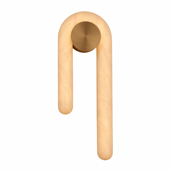 Arlo Loop Alabaster Wall Light