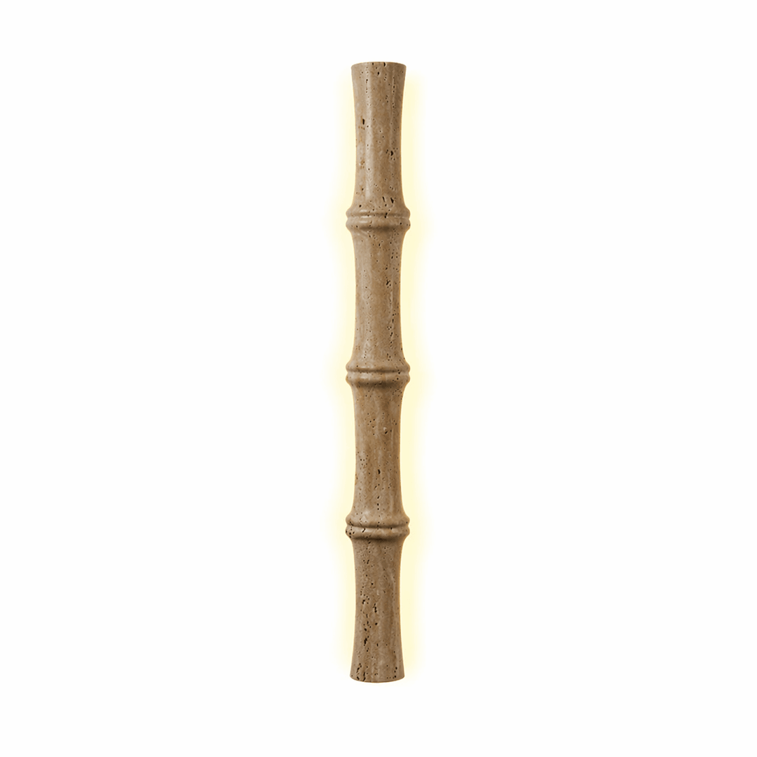 Travertine Column Glow Wall Light