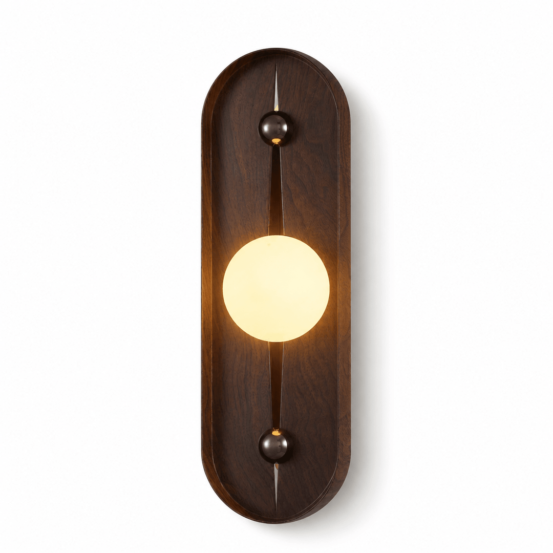 Bezel Alabaster Wall Lamp