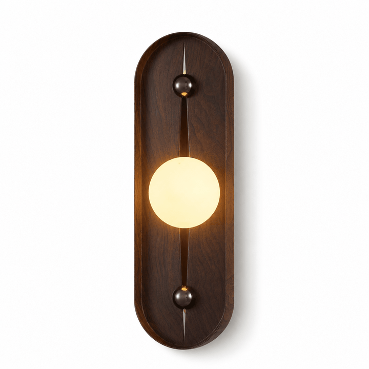 Bezel Alabaster Wall Lamp