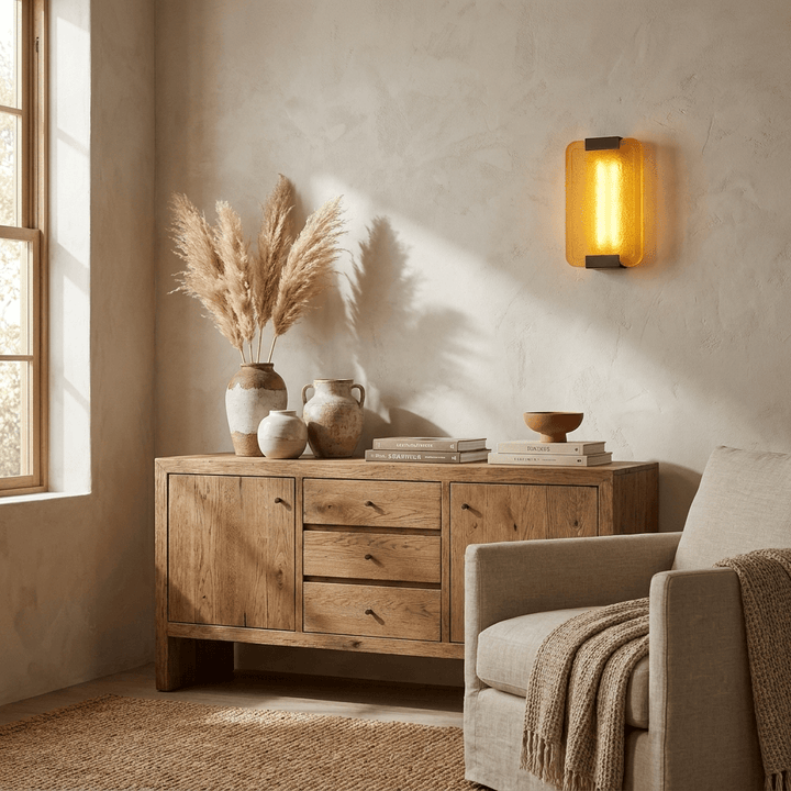 Verella Cast Resin Wall Sconce