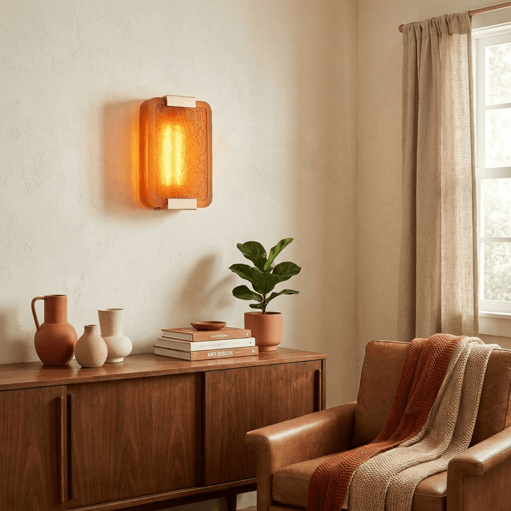Verella Cast Resin Wall Sconce