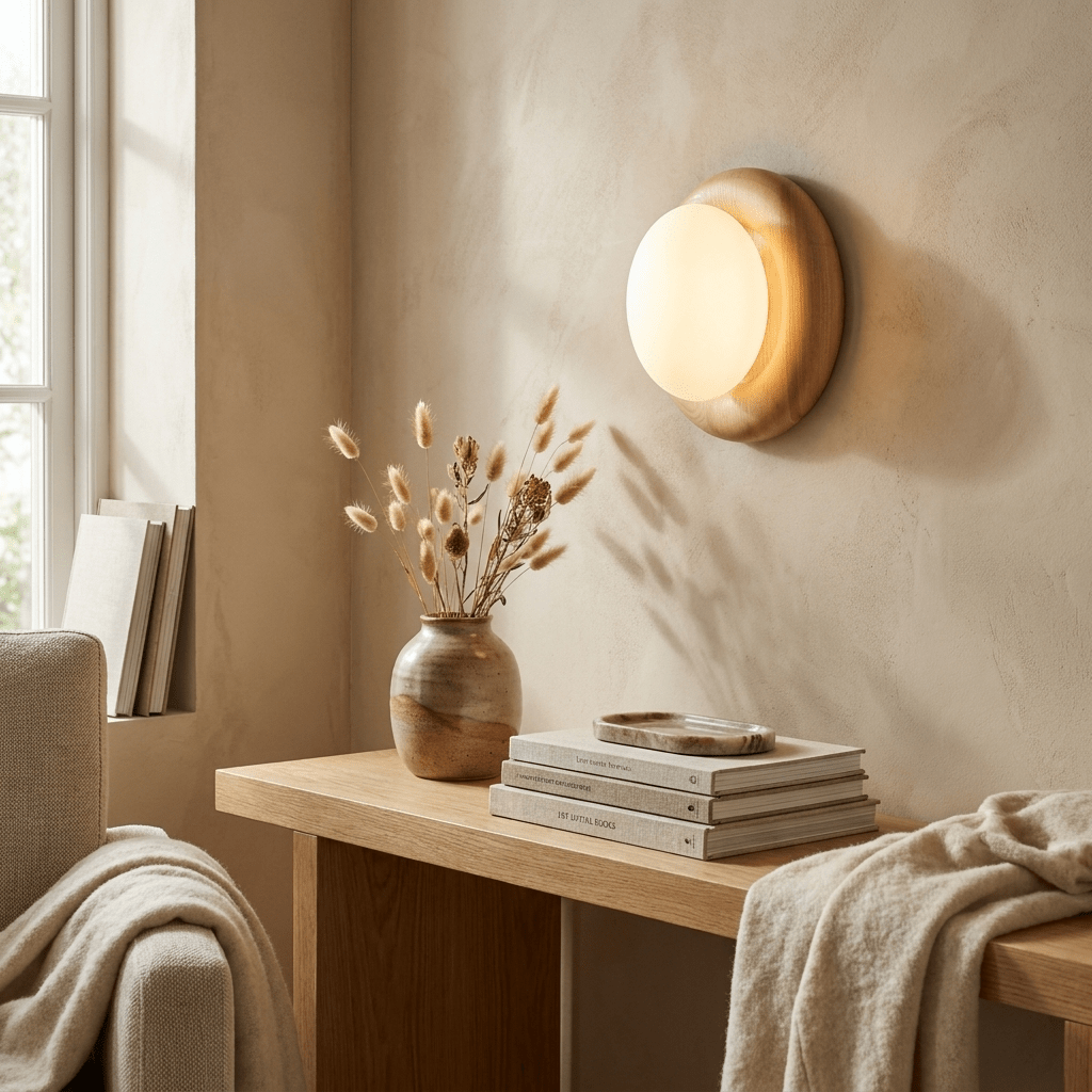 Brevin Wood Wall Sconce