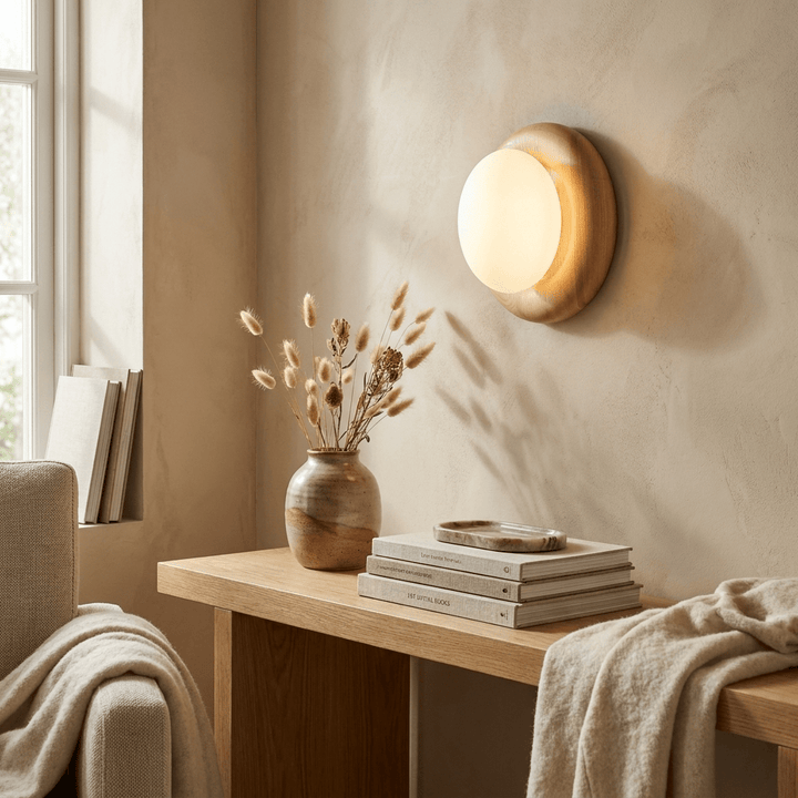 Brevin Wood Wall Sconce