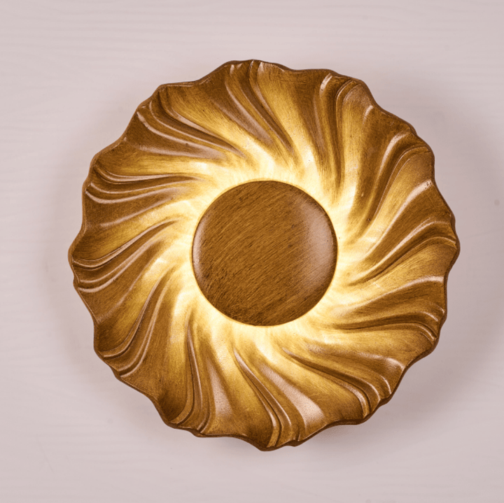 Solar Spiral Wall Sconce