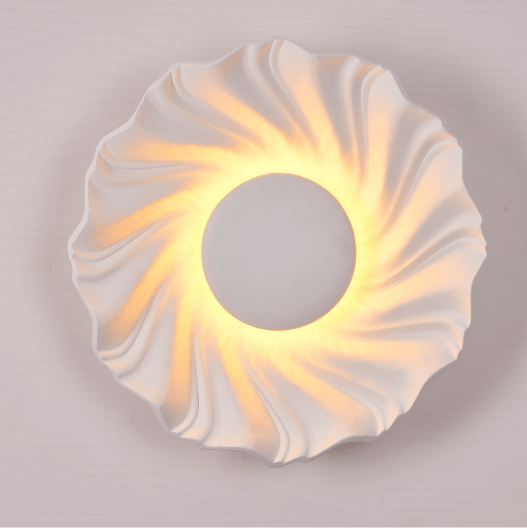 Solar Spiral Wall Sconce