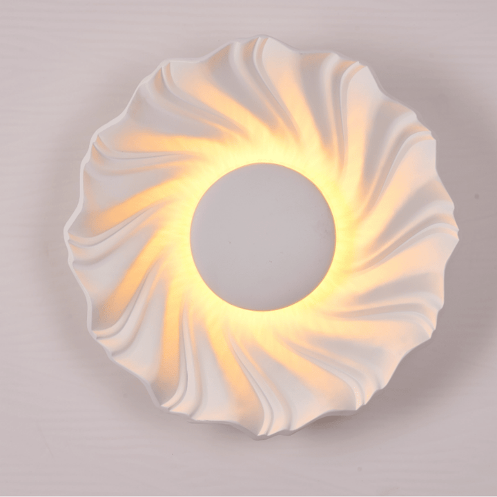 Solar Spiral Wall Sconce