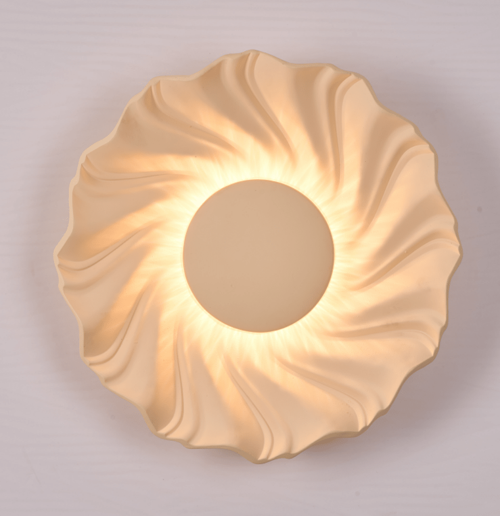 Solar Spiral Wall Sconce