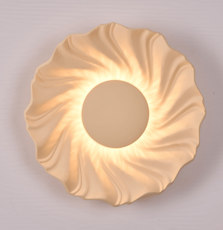Solar Spiral Wall Sconce