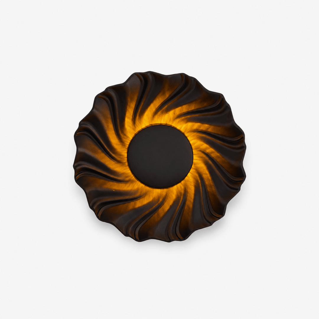 Solar Spiral Wall Sconce