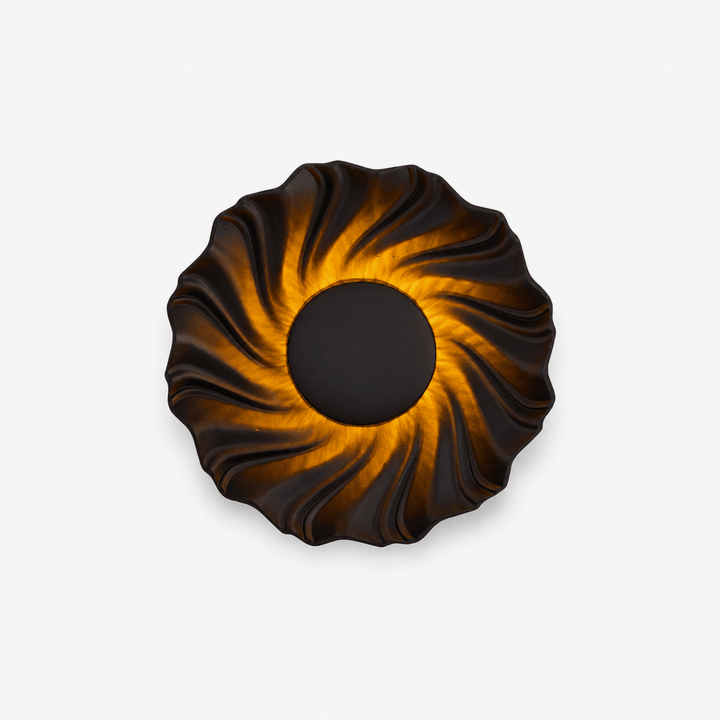 Solar Spiral Wall Sconce