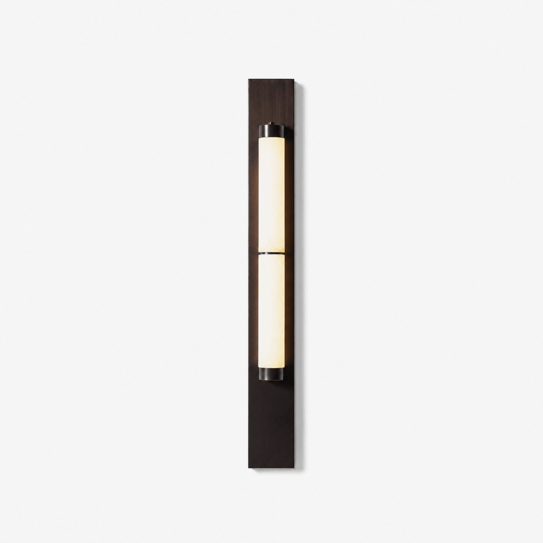 Columnar Alabaster Sconce
