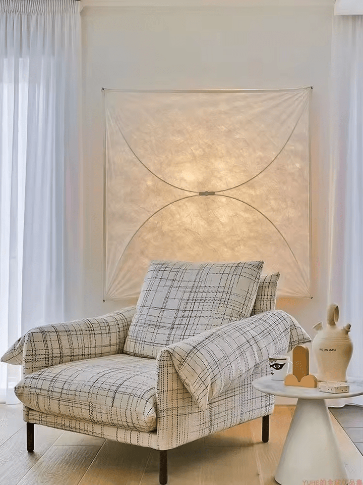 Kite Shaped Paper Wall Lamp