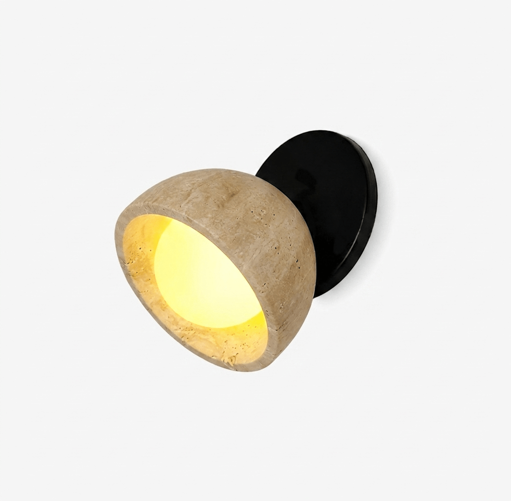 Tranquil Travertine Wall Light