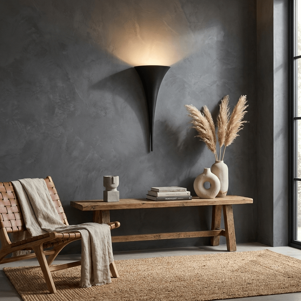 Torch Cone Wall Sconce