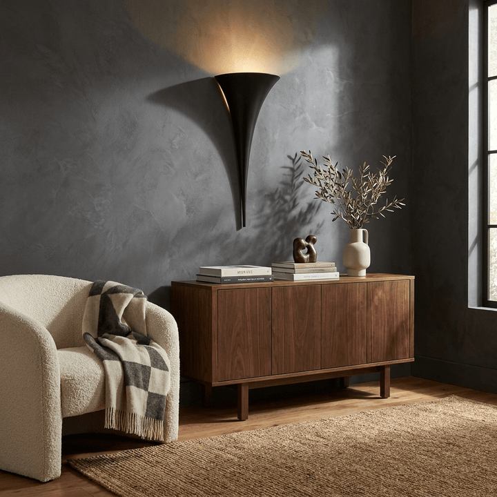 Torch Cone Wall Sconce