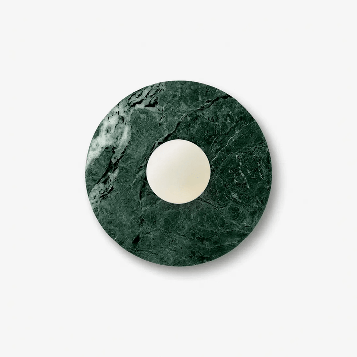 Pietraluna Round Stone Disc Wall Sconce