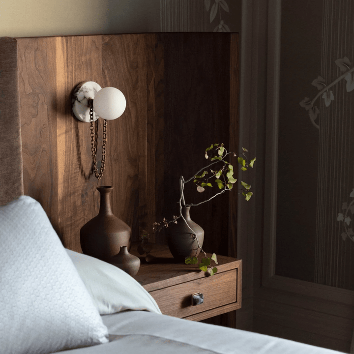Keepsake Marble Globe Wall Sconce