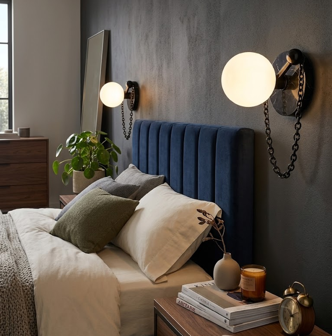 Keepsake Marble Globe Wall Sconce