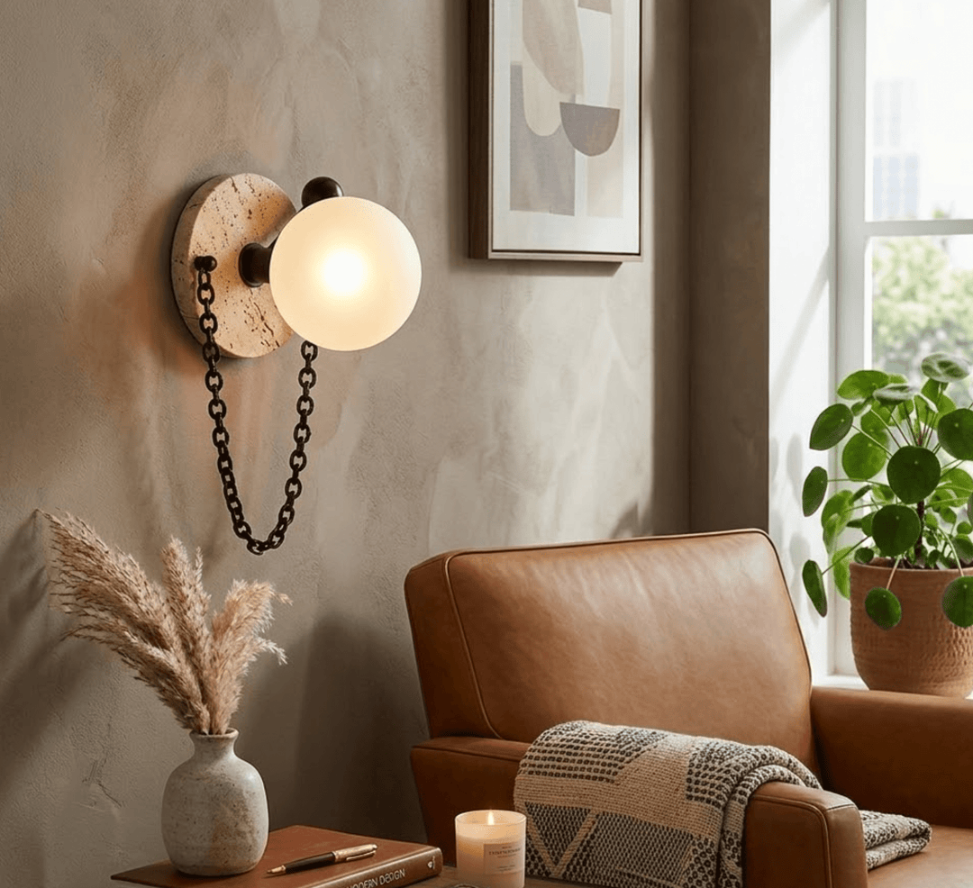Keepsake Marble Globe Wall Sconce