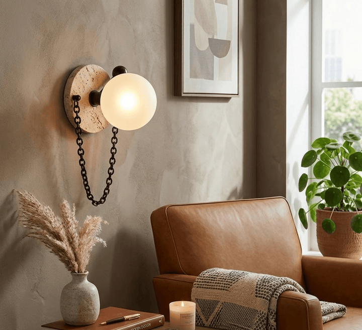 Keepsake Marble Globe Wall Sconce