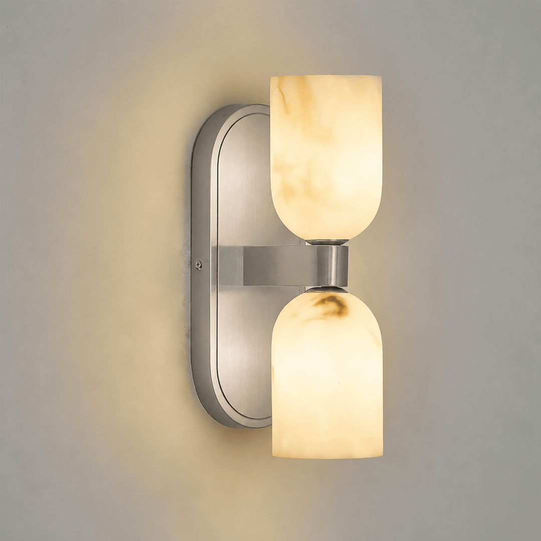 Alabaster Up-Down Wall Sconce