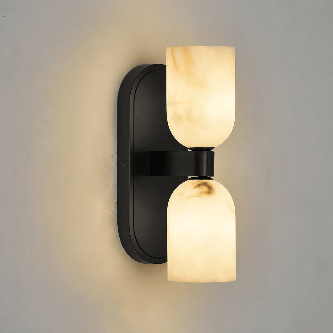 Alabaster Up-Down Wall Sconce