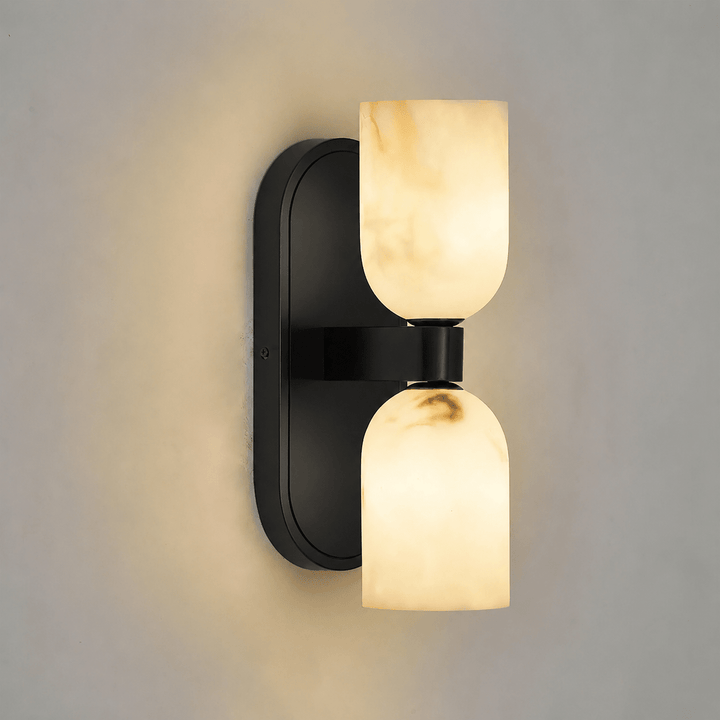 Alabaster Up-Down Wall Sconce