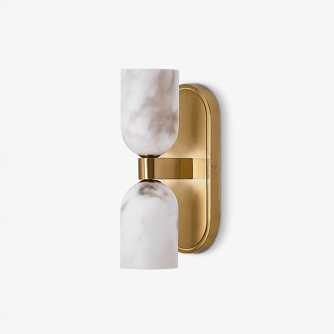 Alabaster Up-Down Wall Sconce