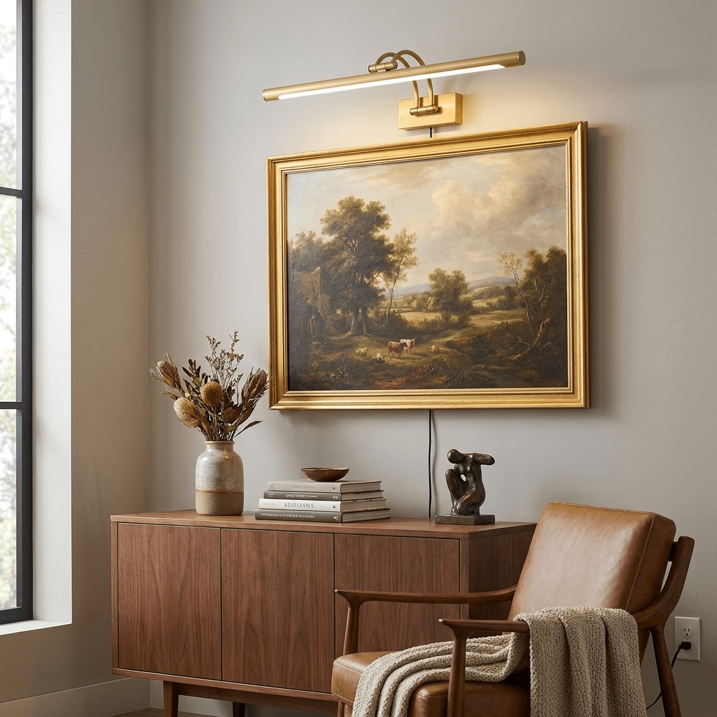 Linear Vanity Plug-in Wall Light