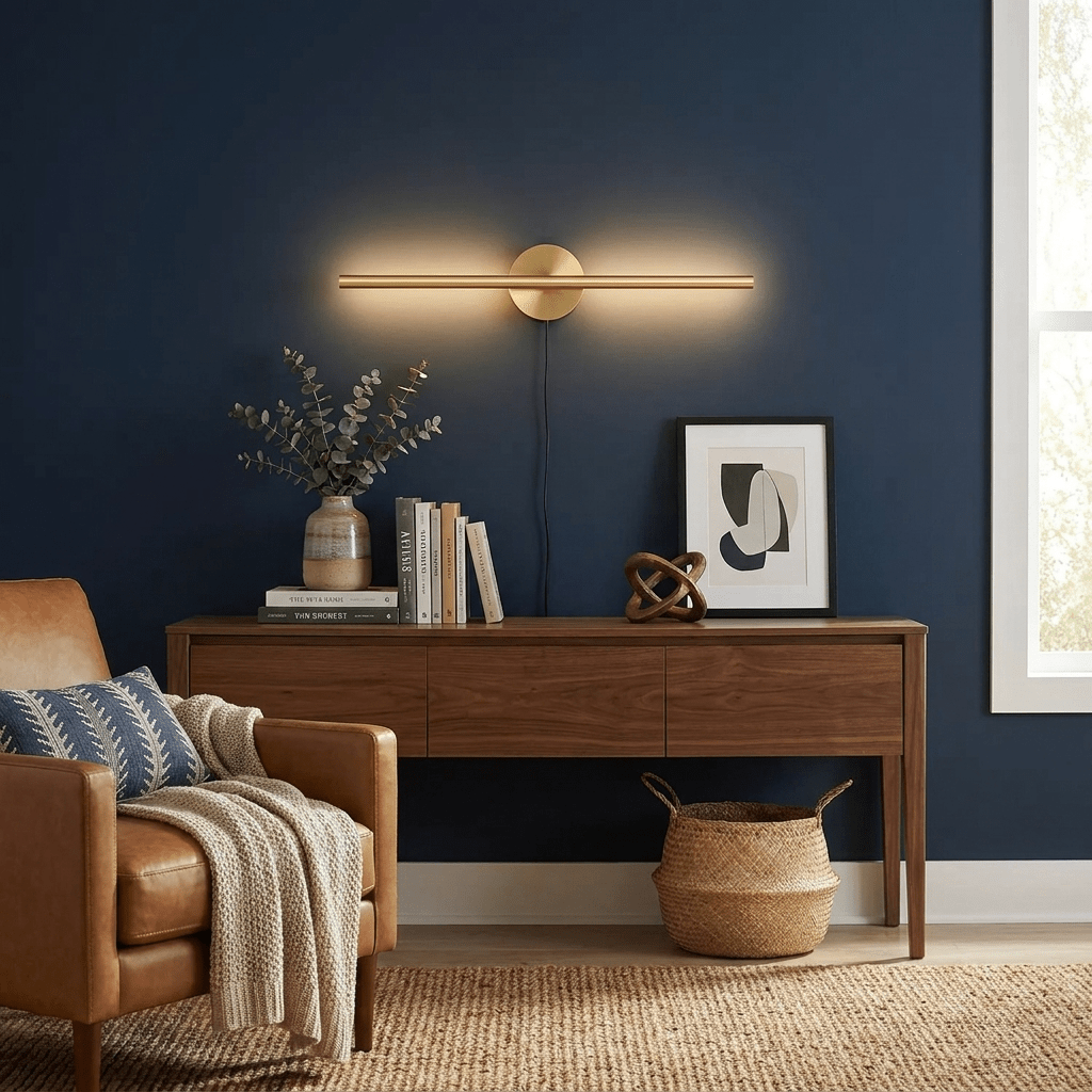 Seraphina Linear Plug-in Wall Sconce