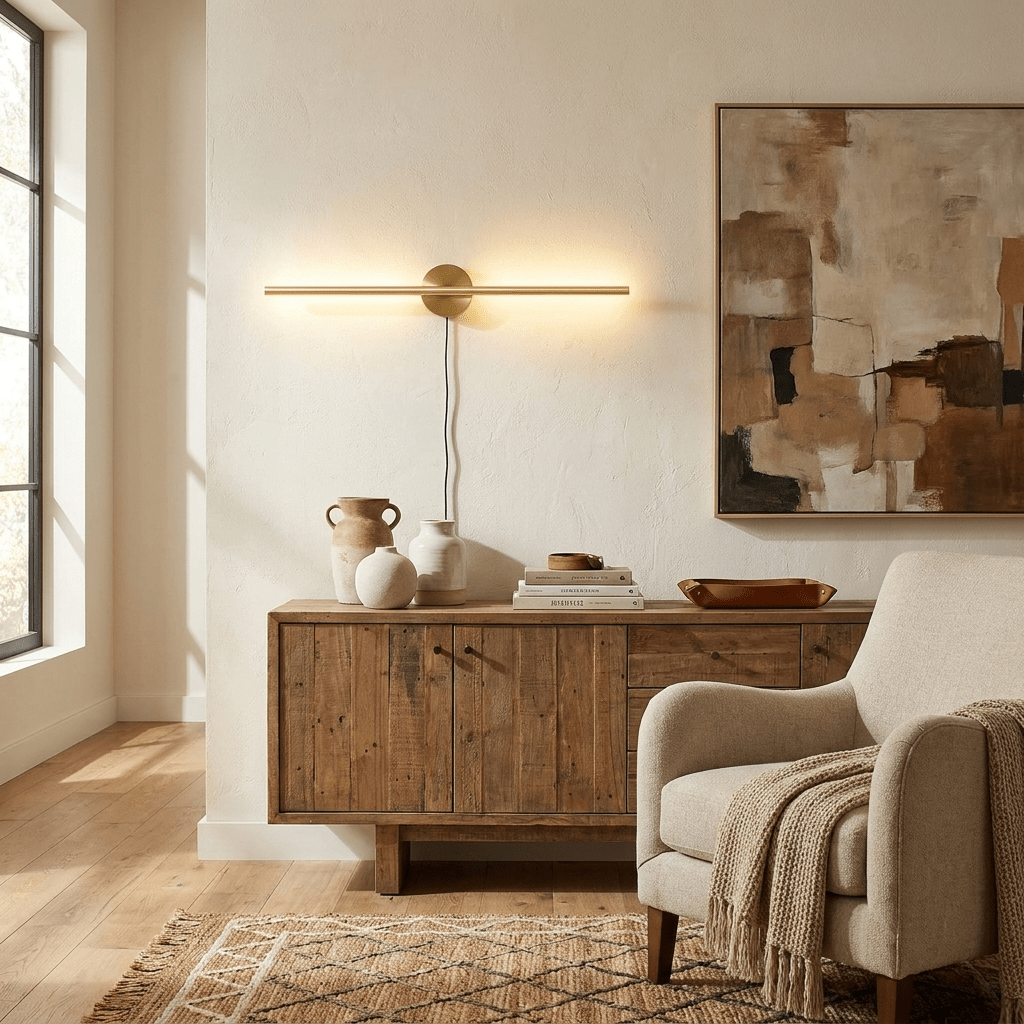 Seraphina Linear Plug-in Wall Sconce