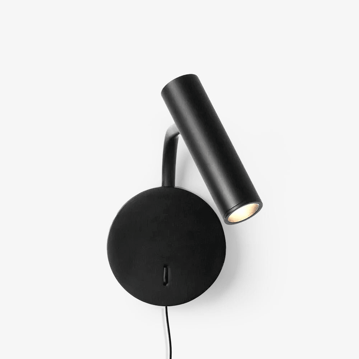 Minimalist Disc Plug-in Wall Sconce