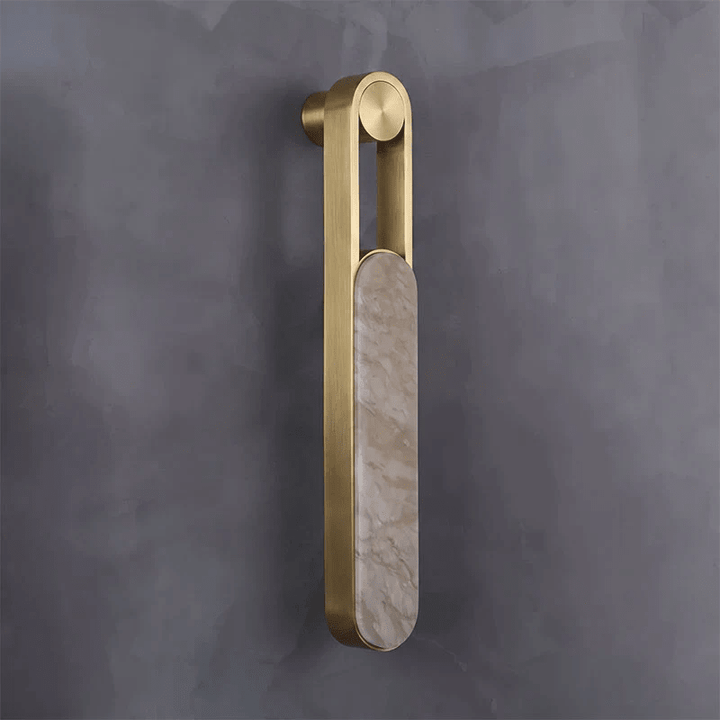 Norix Alabaster Frame Wall Light