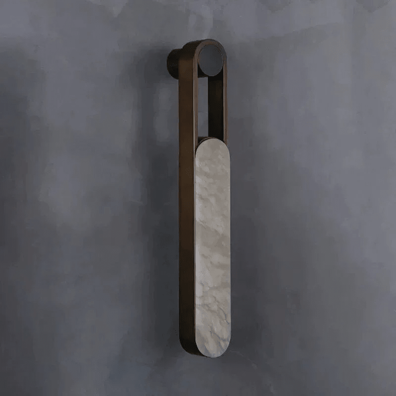 Norix Alabaster Frame Wall Light