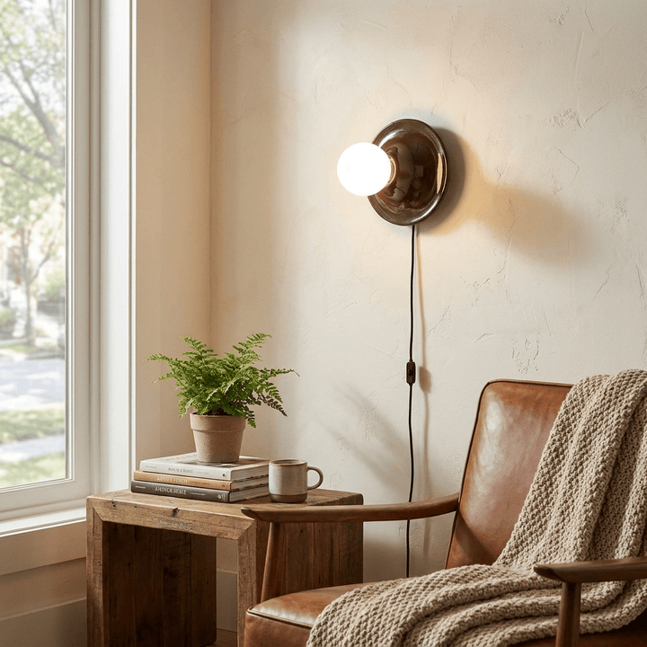 Eclipta Plug-in Wall Sconce