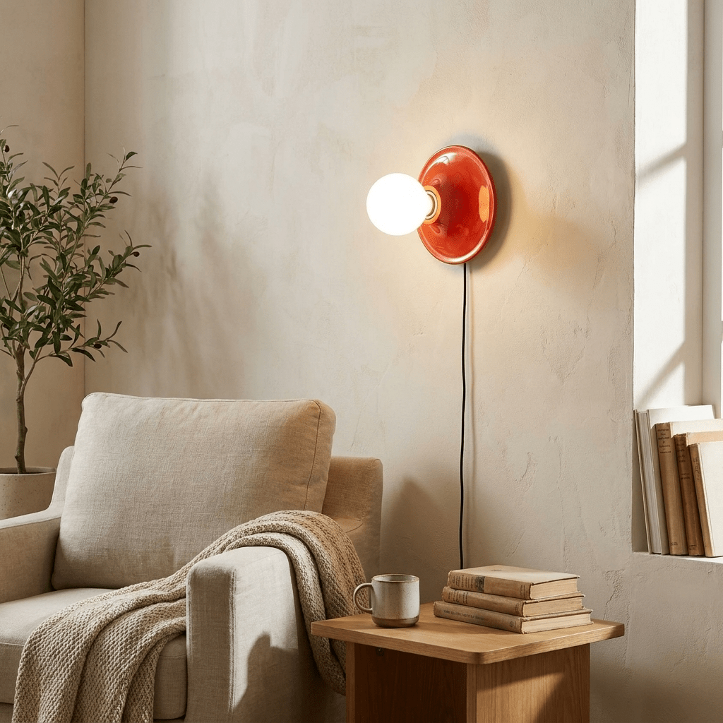 Eclipta Plug-in Wall Sconce