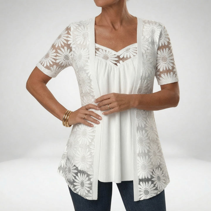 KANTEN BLOUSE VOOR VROUWEN