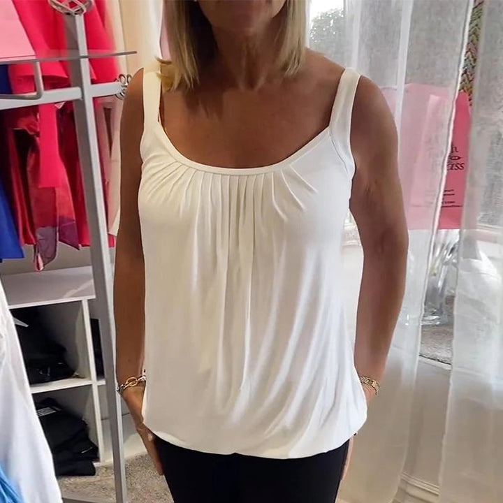 RUCHÉ TOP VOOR VROUWEN