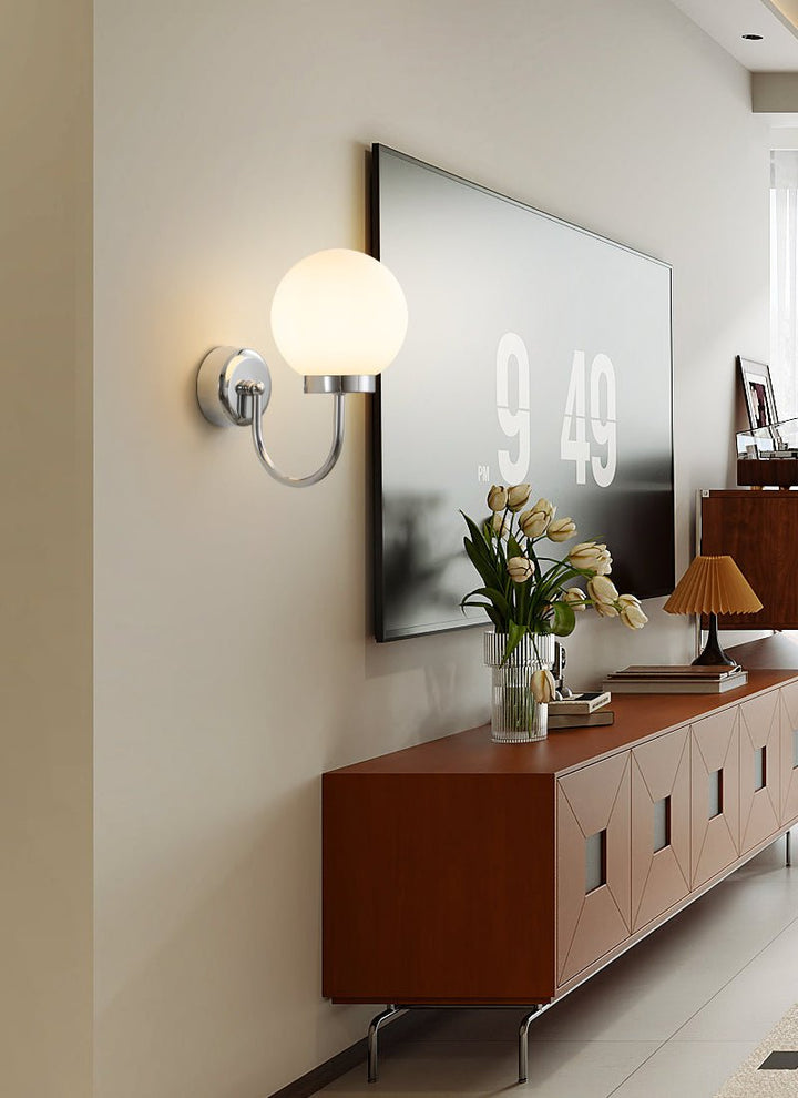 Clara Chrome Wall Sconce