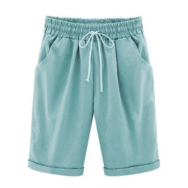 TIMELOZE KATOENEN SHORTS VOOR VROUWEN