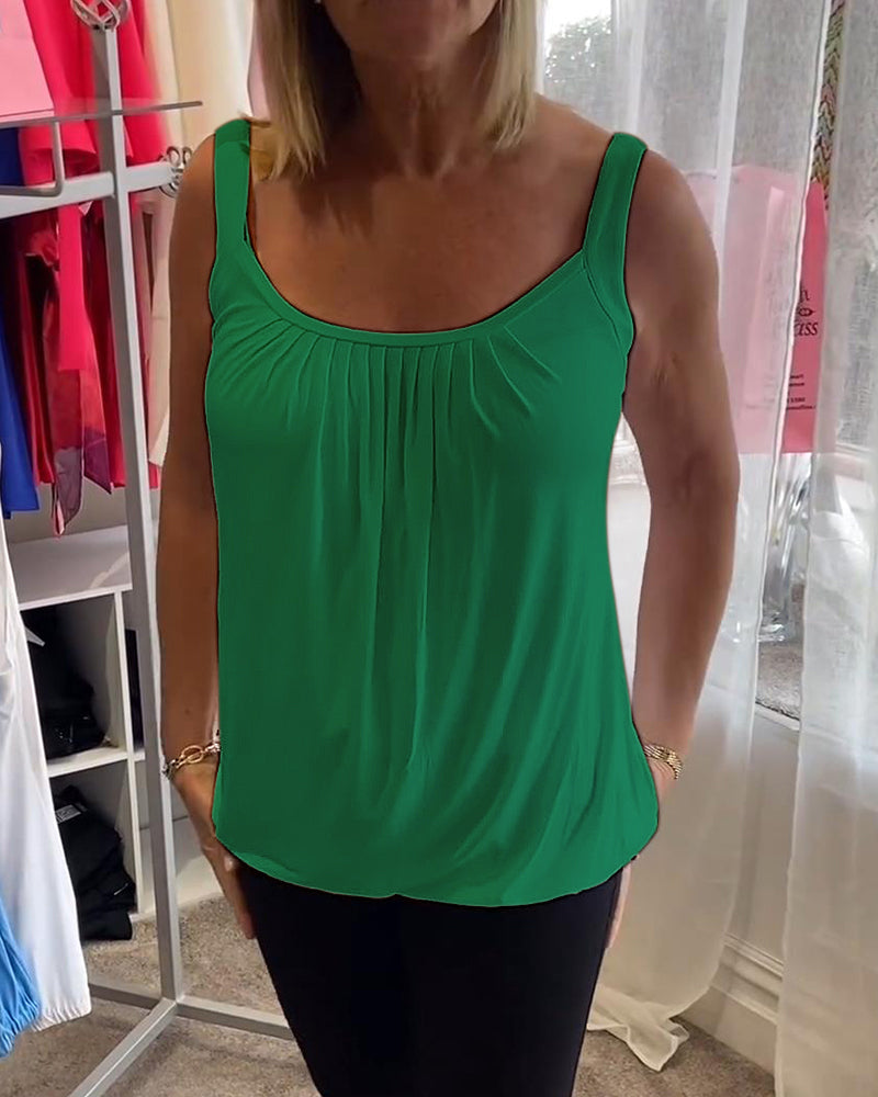 RUCHÉ TOP VOOR VROUWEN