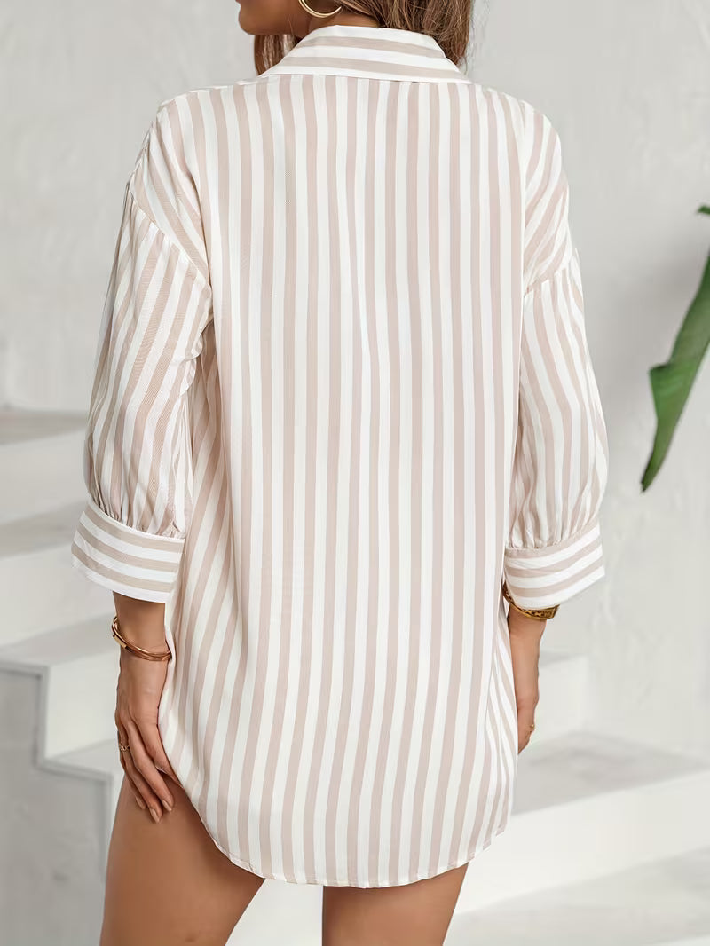 GESTREEPT SHIRT VOOR VROUWEN