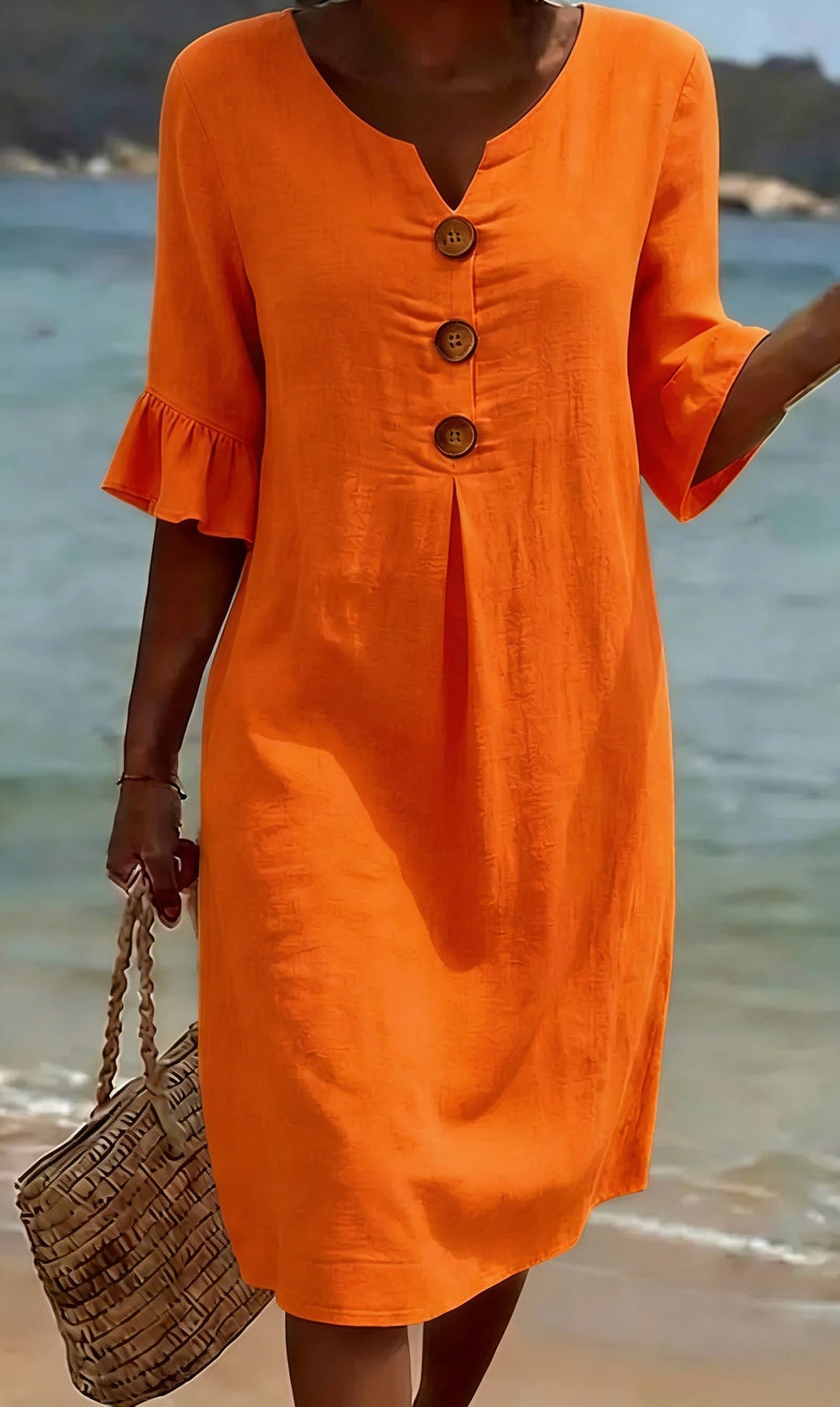 ELEGANTE LOSSE JURK VOOR VROUWEN